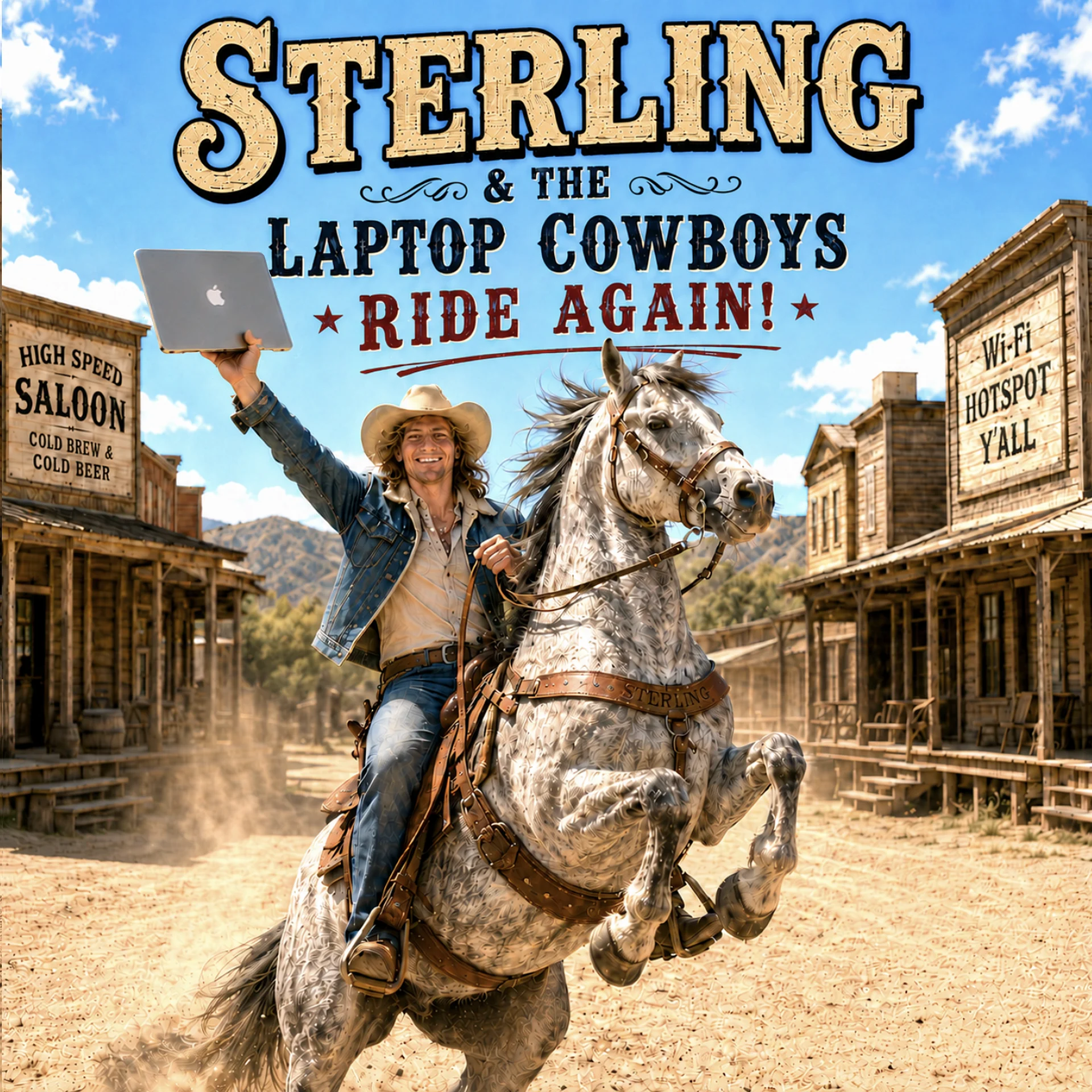 STERLING & The Laptop Cowboys - Ride Again! product image (1)