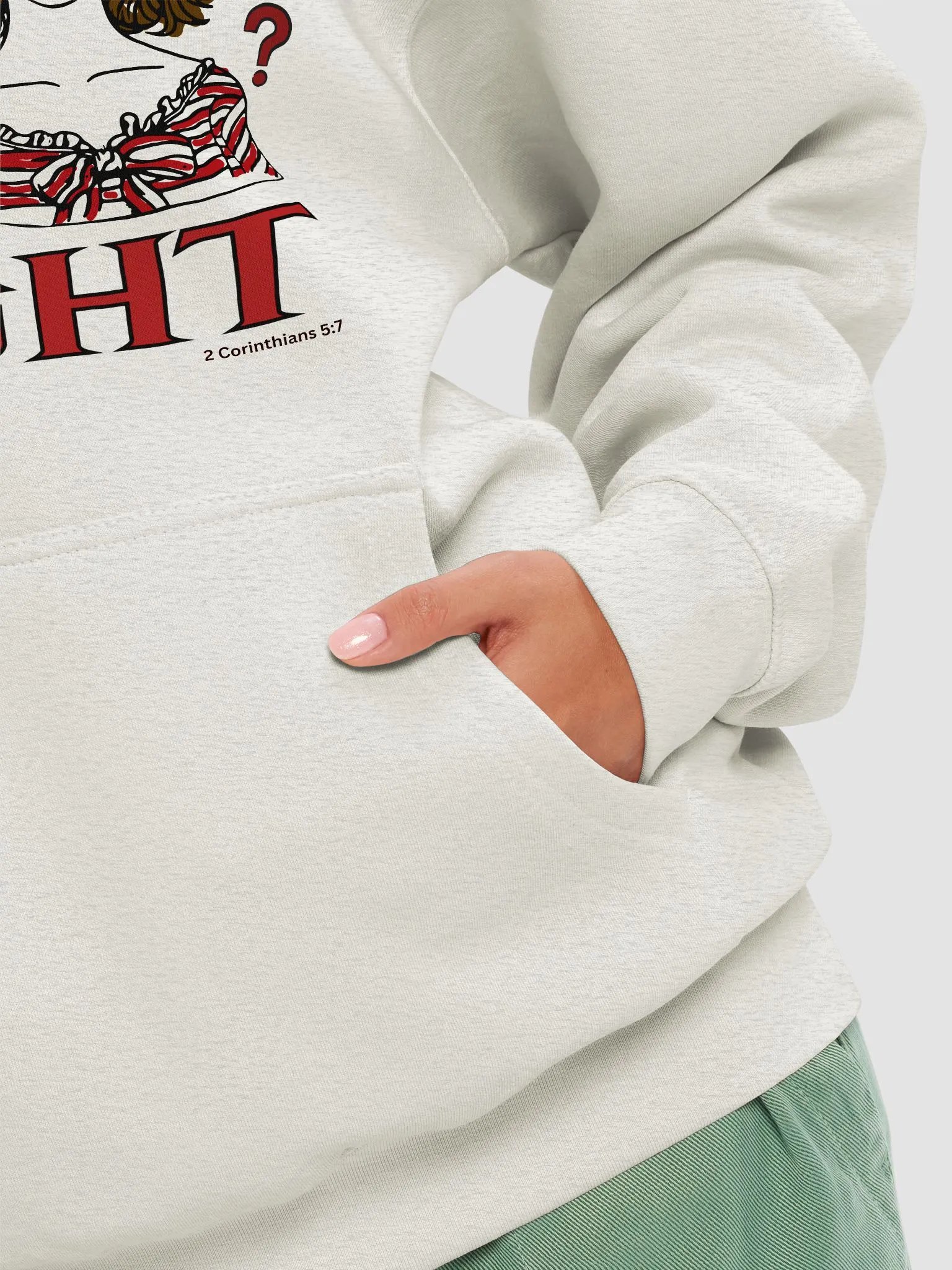 Walk By Faith Not By Sight- 2 Corinthians 5:7 Hoodie product image (7)