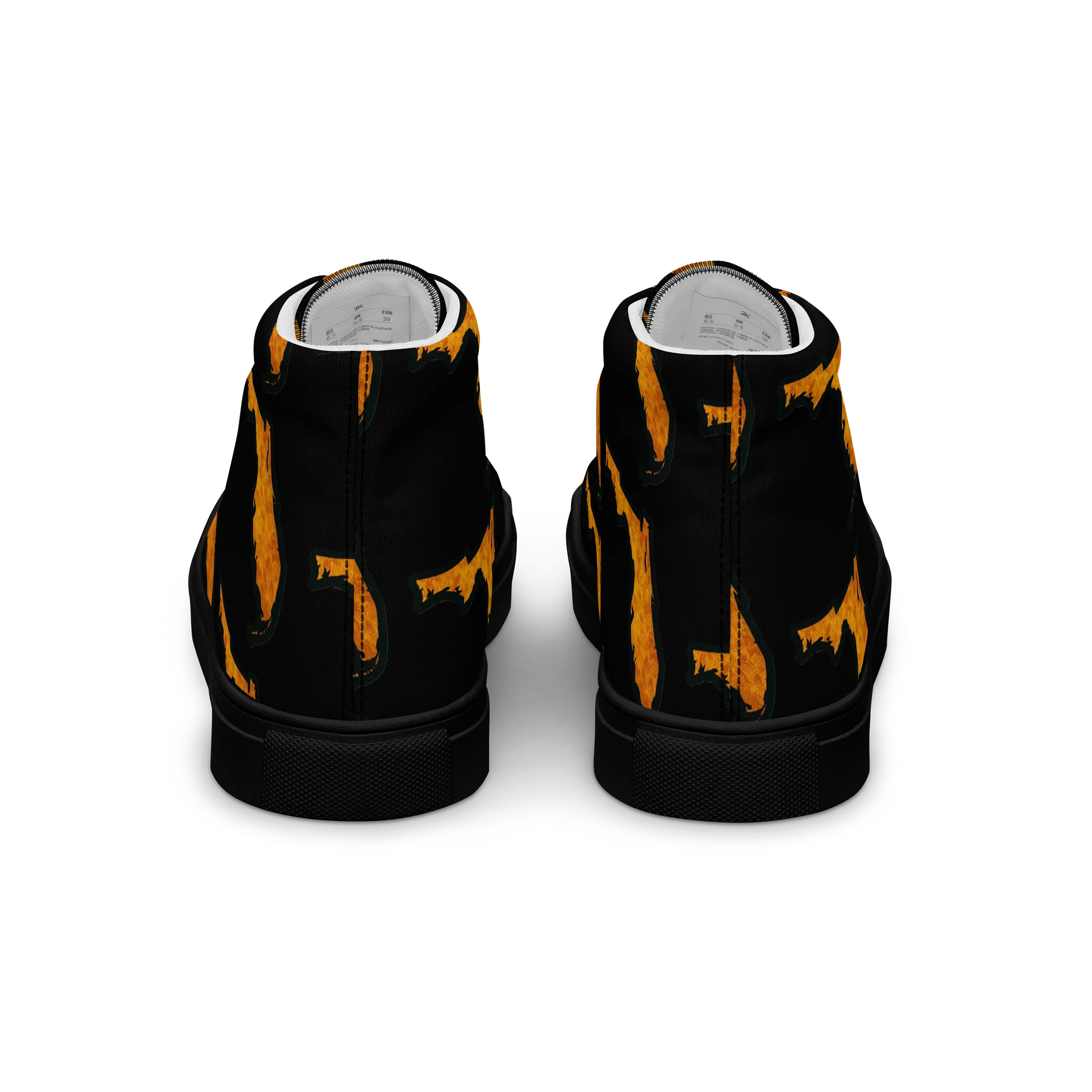 Florida Retro Grid Women's High Tops product image (4)