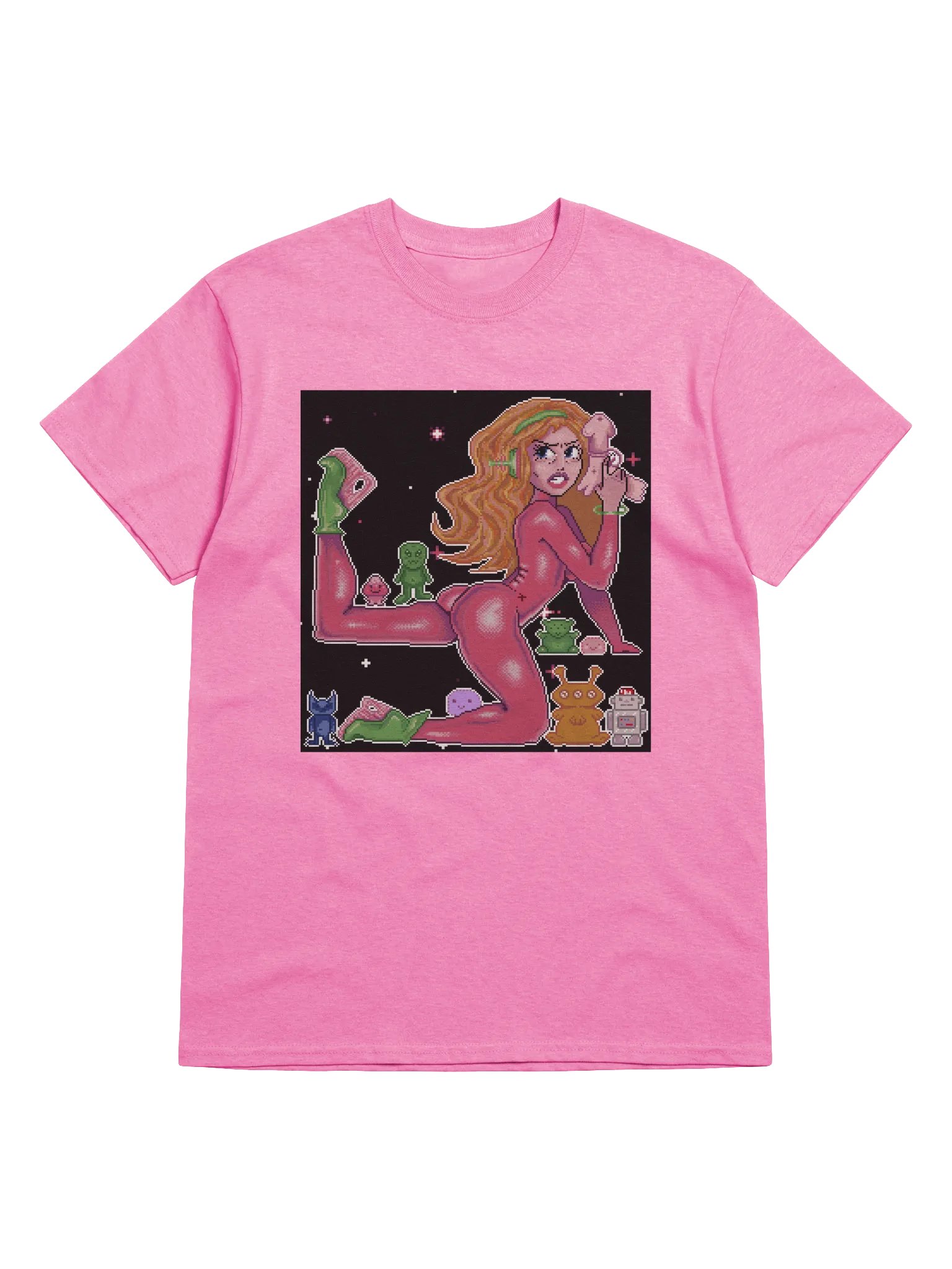 Outta Space Pixels unisex tee product image (33)