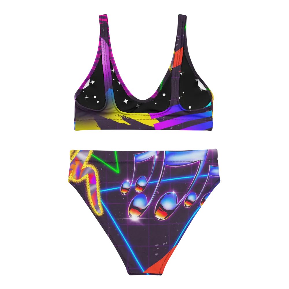 80's High - Retro Collection Synthwave Two Piece Bikini product image (2)