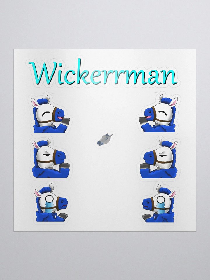 Horse Emote Sticker Set #1 product image (1)