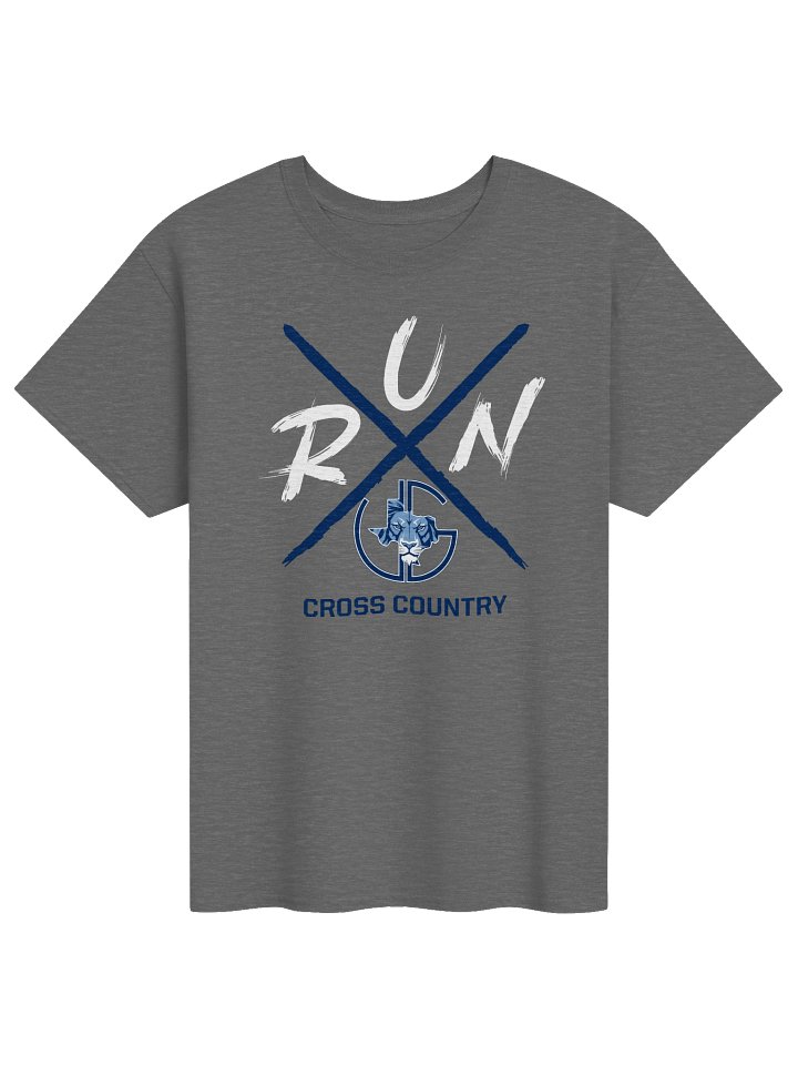 Union Grove RUN XC T-Shirt | Heather Grey product image (1)