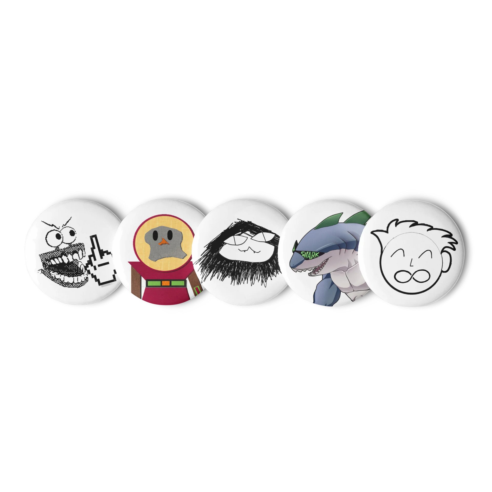 Chimera House Icon Pins product image (1)