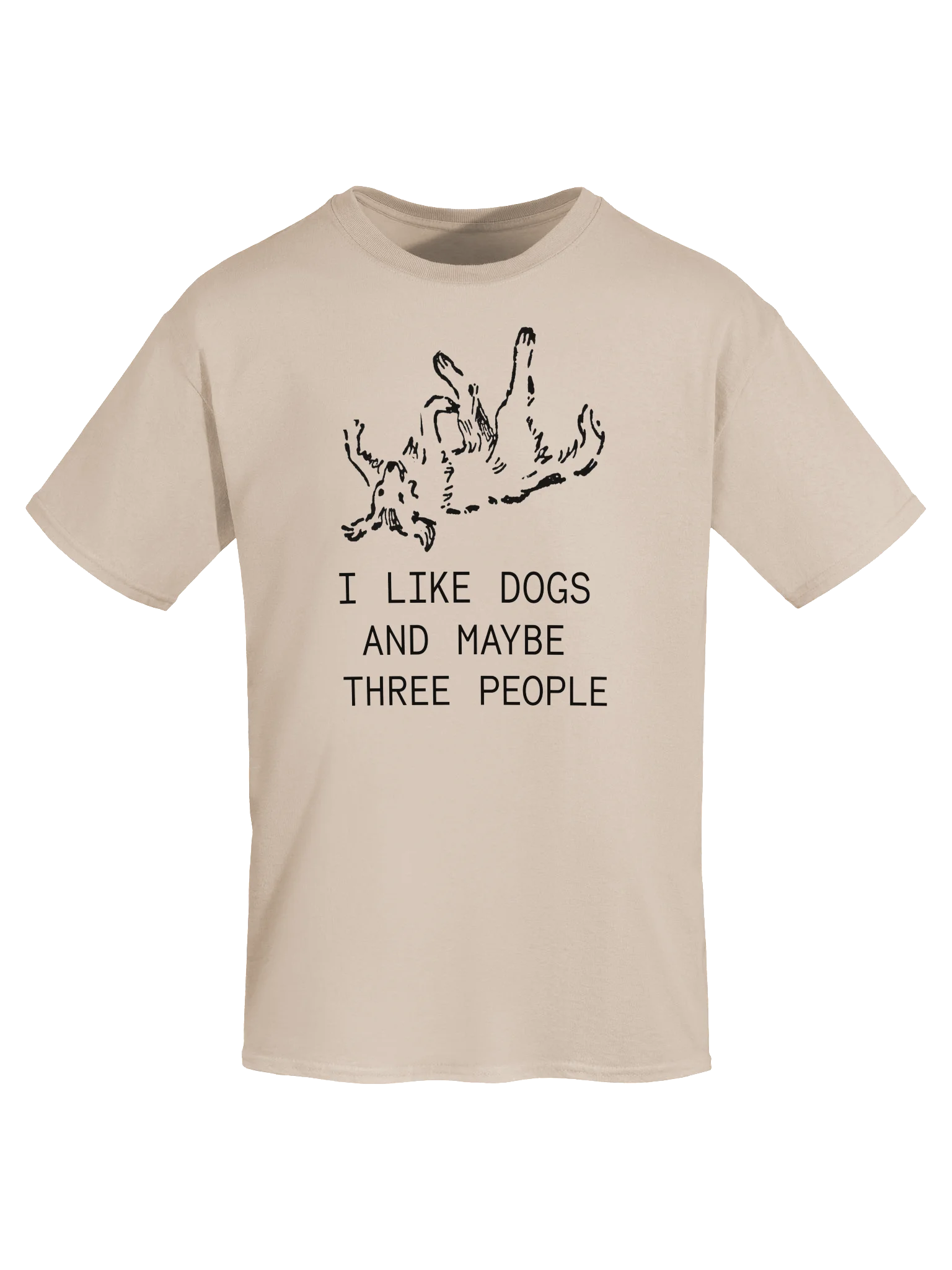 I LIKE DOGS AND MAYBE THREE PEOPLE product image (31)