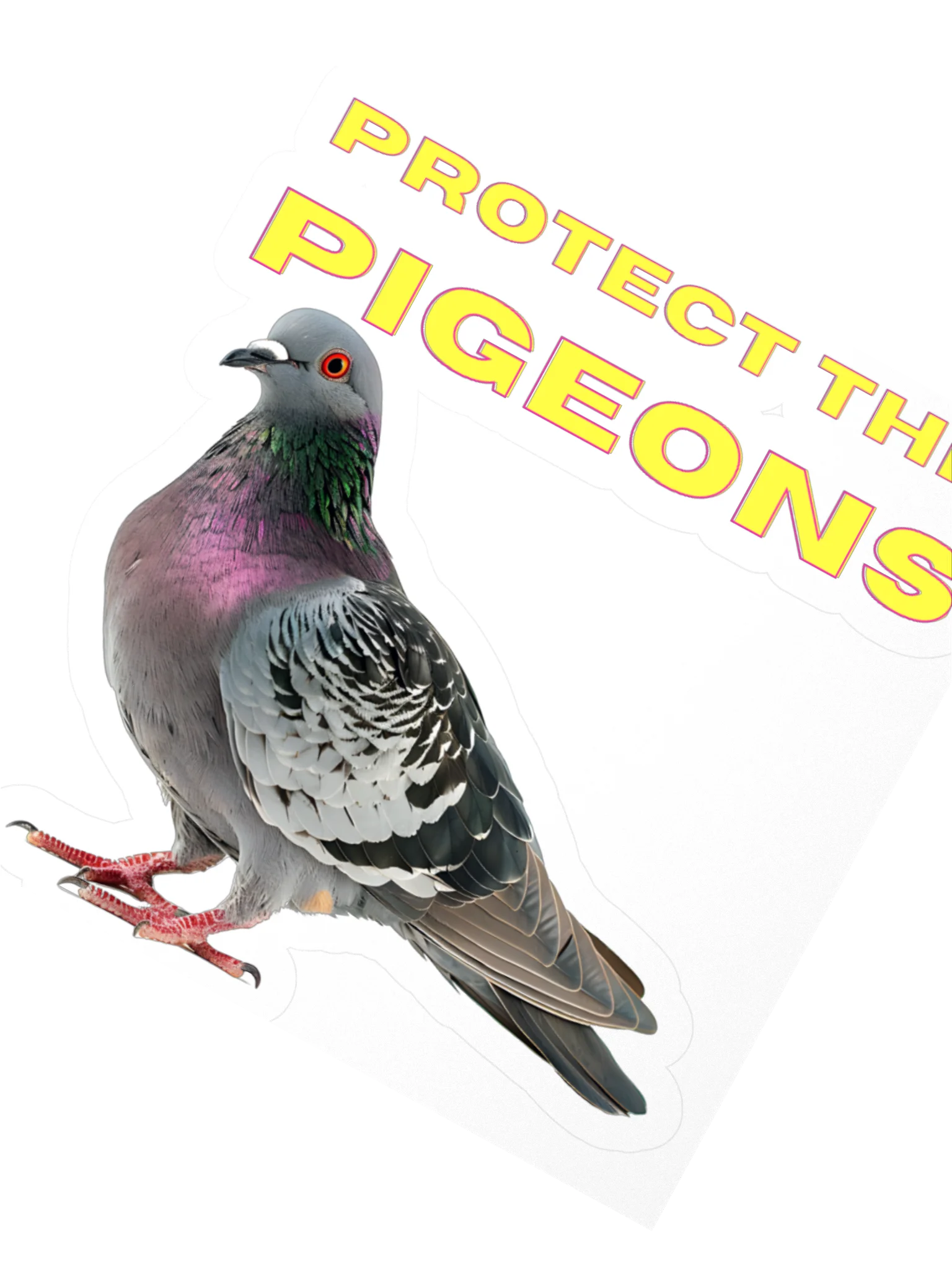 Protect The Pigeons Sticker product image (2)