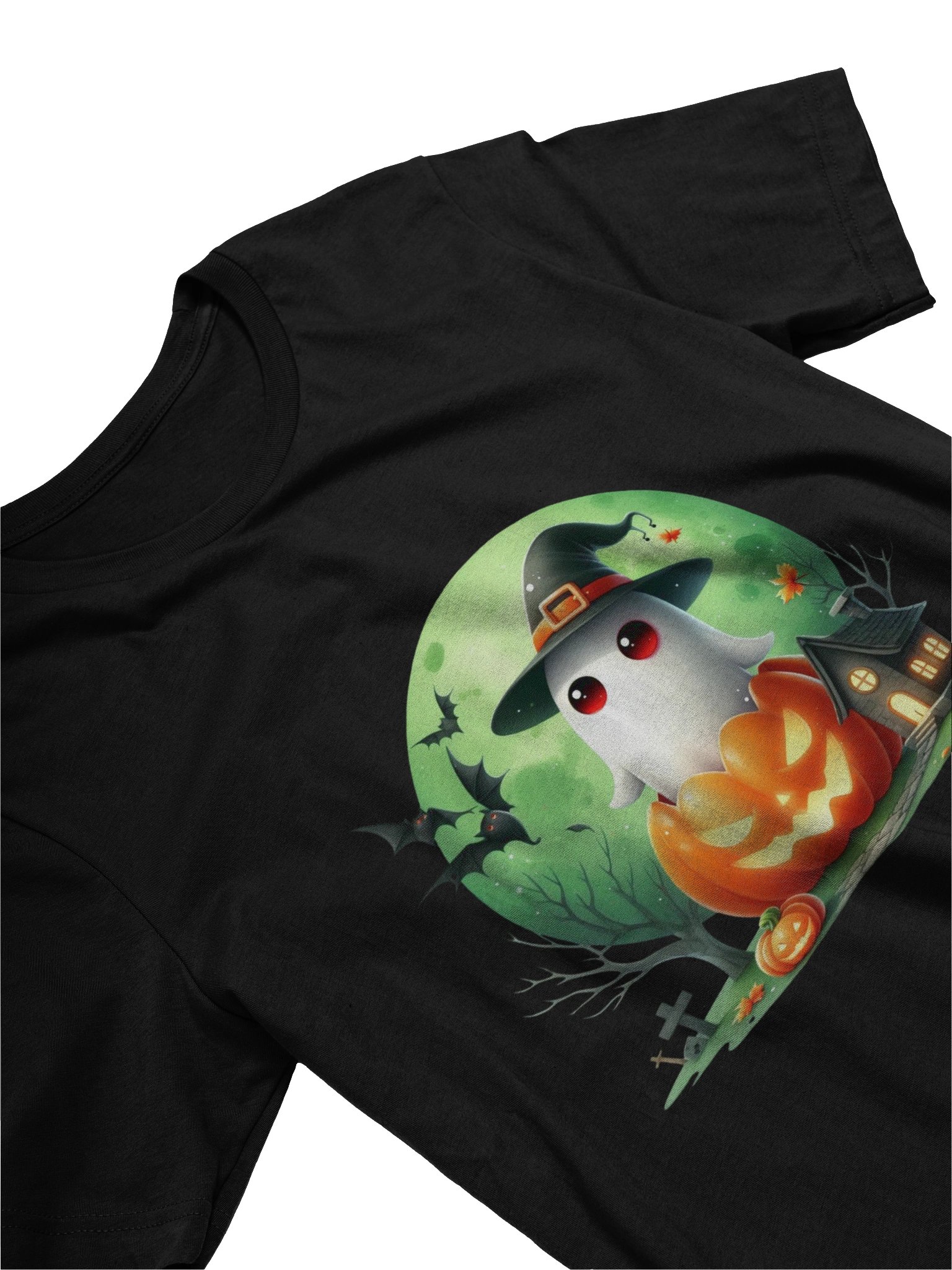 Super Cute Ghost Pumpkin T-Shirt product image (3)