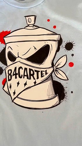 Our Graffiti Rebel tee showcases a spray paint can with serious street cred, rocking a bandana and daring you to break some r...