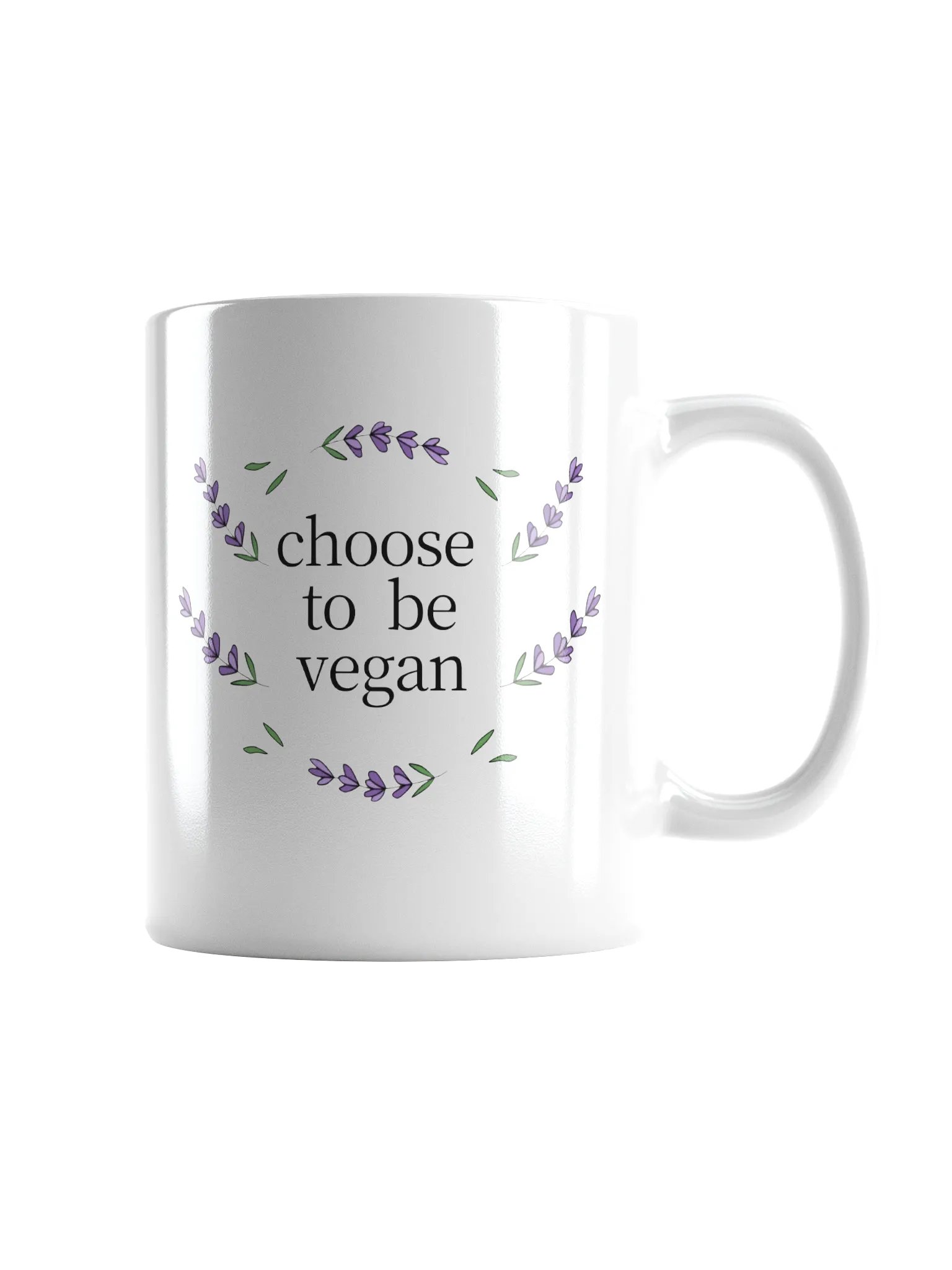 “Choose to be Vegan” Coffee or Tea Mug product image (2)