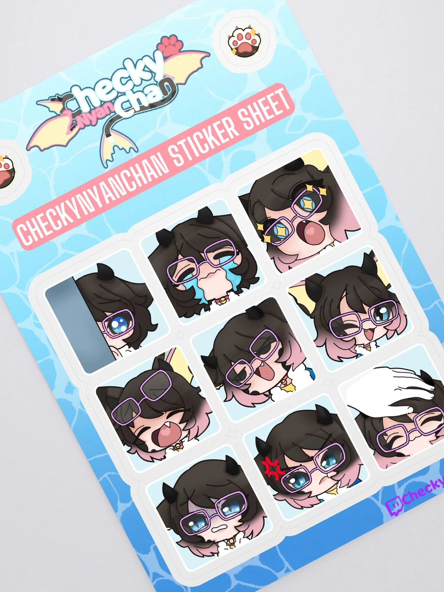 Emoting Sticker Sheet product image (2)