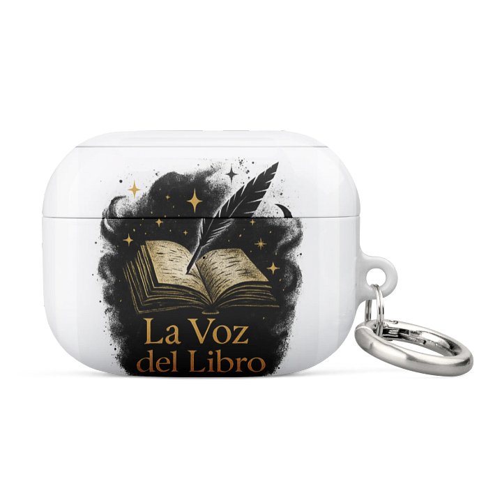 🎧✨ Funda con estampado integral para AirPods® – La Voz del Libro product image (1)