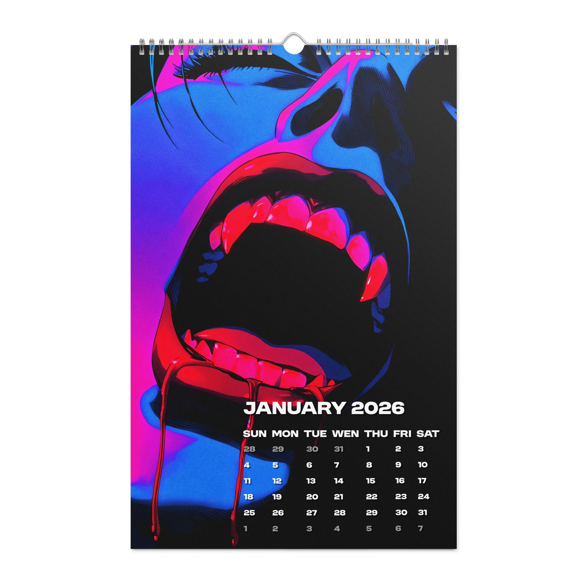 Vampires Calendar 2026 product image (7)