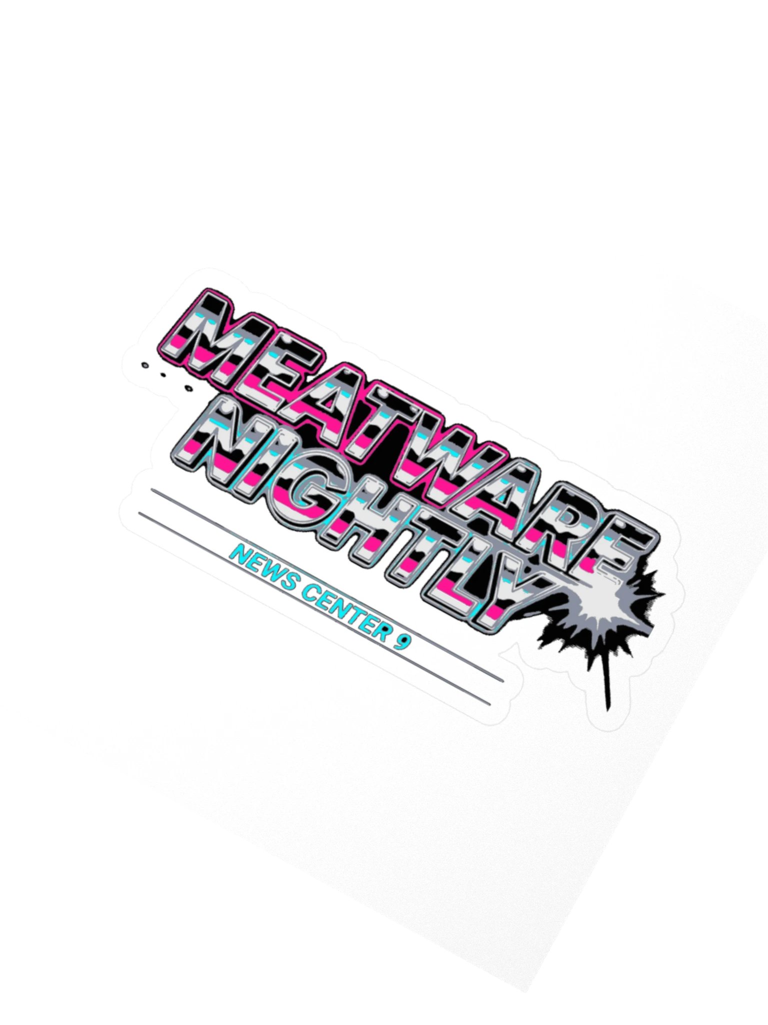 Meatware Nightly — Sticker product image (2)