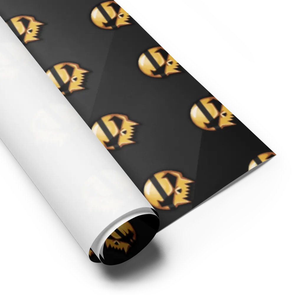 Skull Man Wrapping Paper product image (6)