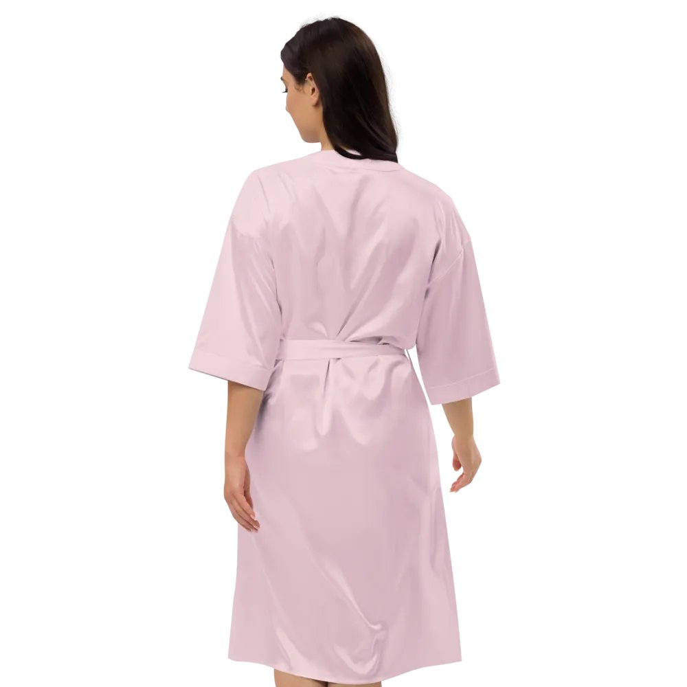 World's Greatest Slut embroidered satin robe product image (3)