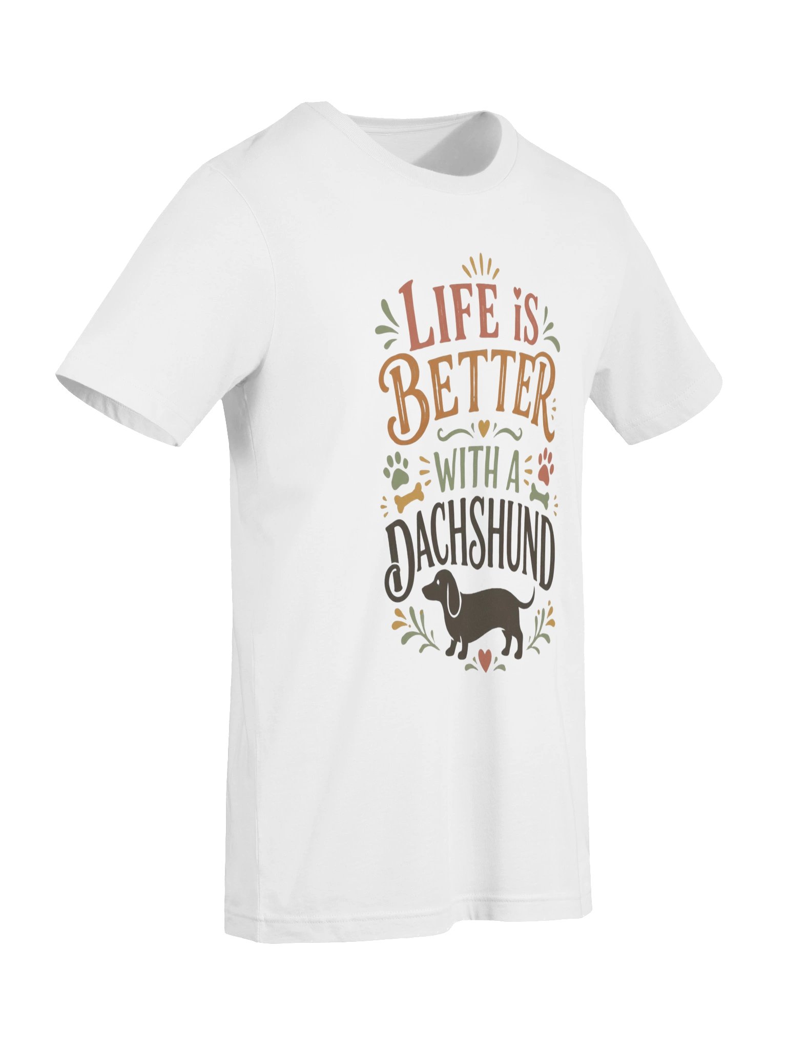Life Is Better Dachshund Shirt | Dachshund Mom Tee product image (12)