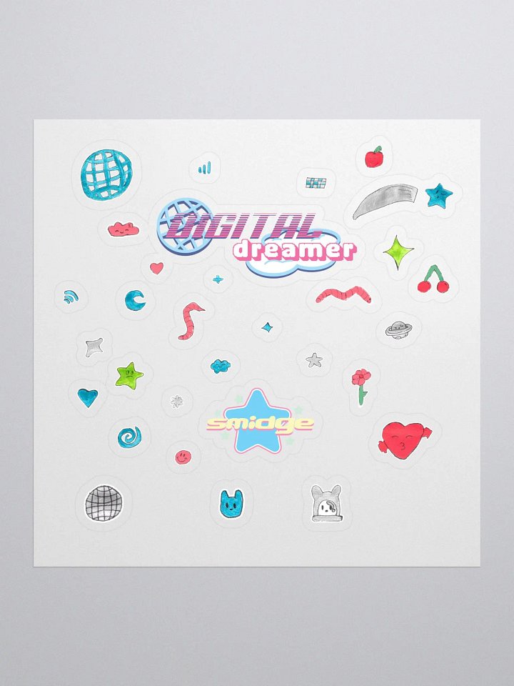 digital dreamer sticker sheet product image (1)
