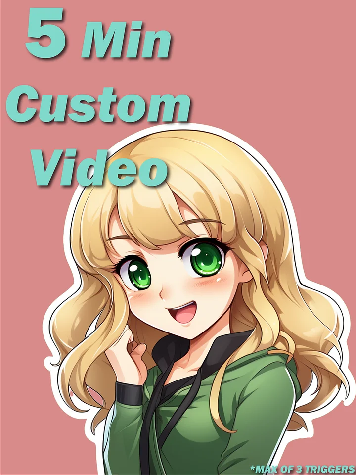 Personal ASMR Video - 5 Minutes product image (1)