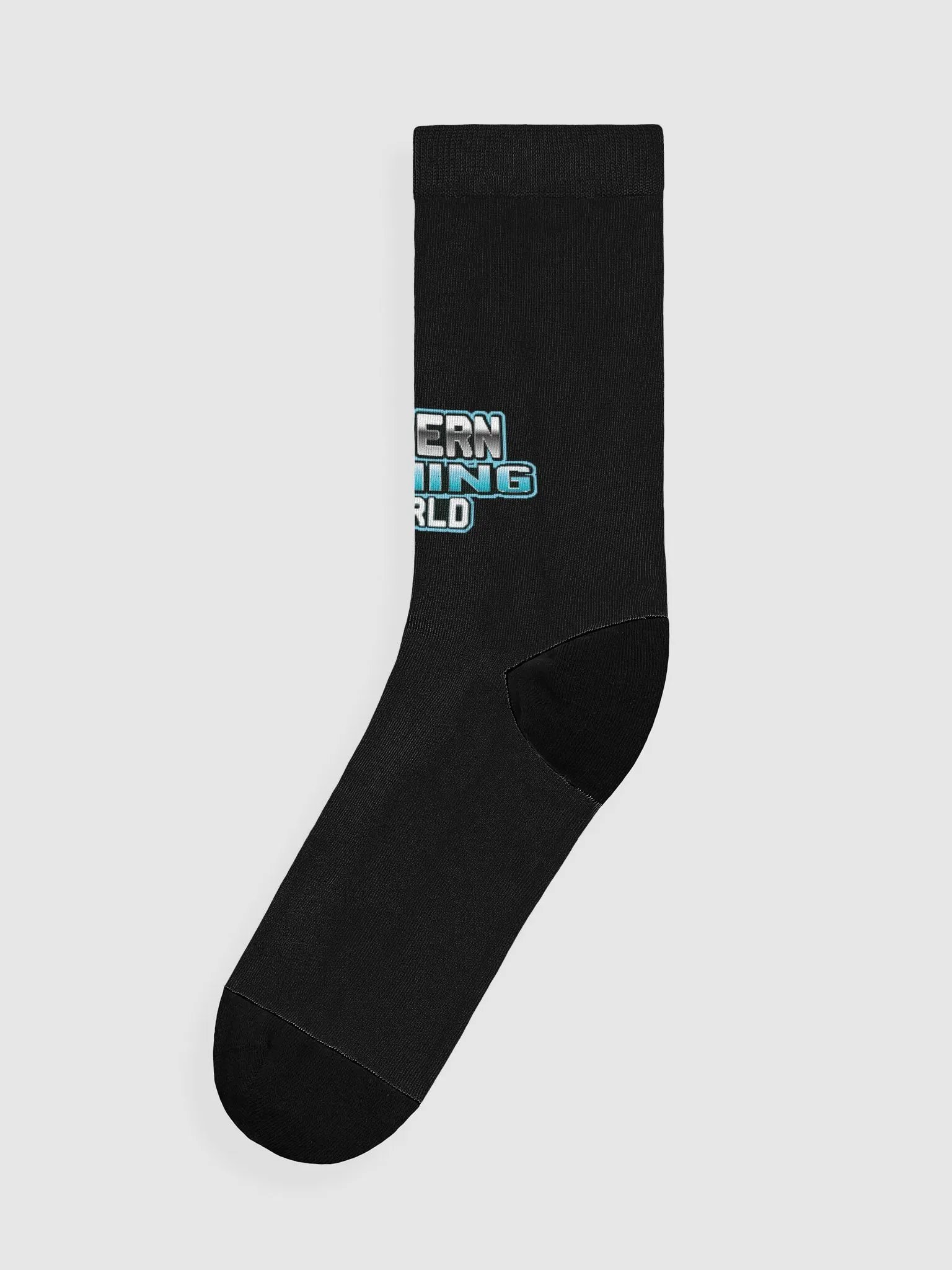 ModernGamingWorld Black Crew Socks product image (3)