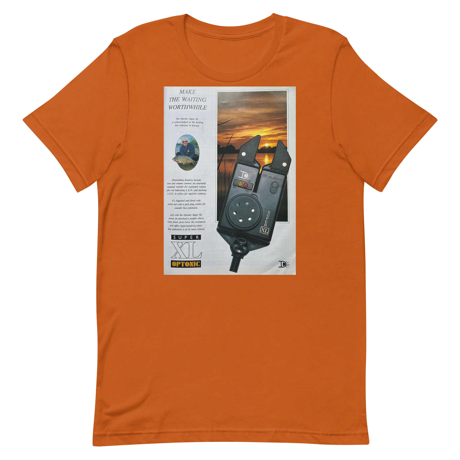 The Optonic Super XL Vintage Indicator Tee (Colour original advert) product image (50)