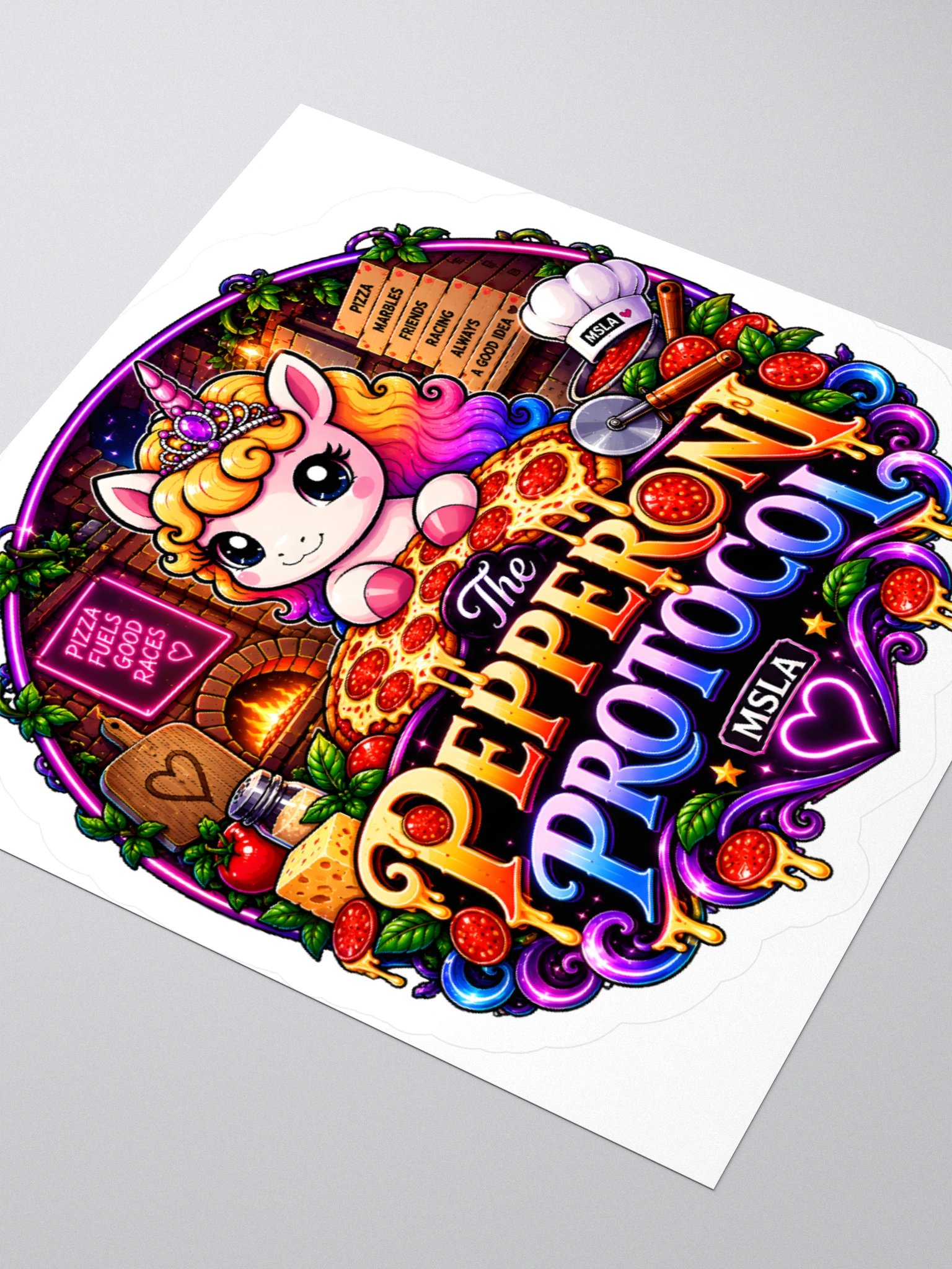 The Pepperoni Protocol - Stickers product image (3)