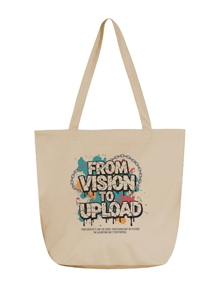 Visionary Eco Tote: From Vision to Purpose product image (1)