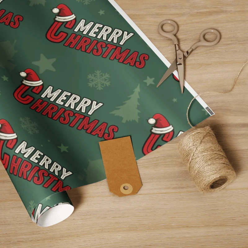 WoR Show Christmas Lettering Up Wrapping Paper product image (2)