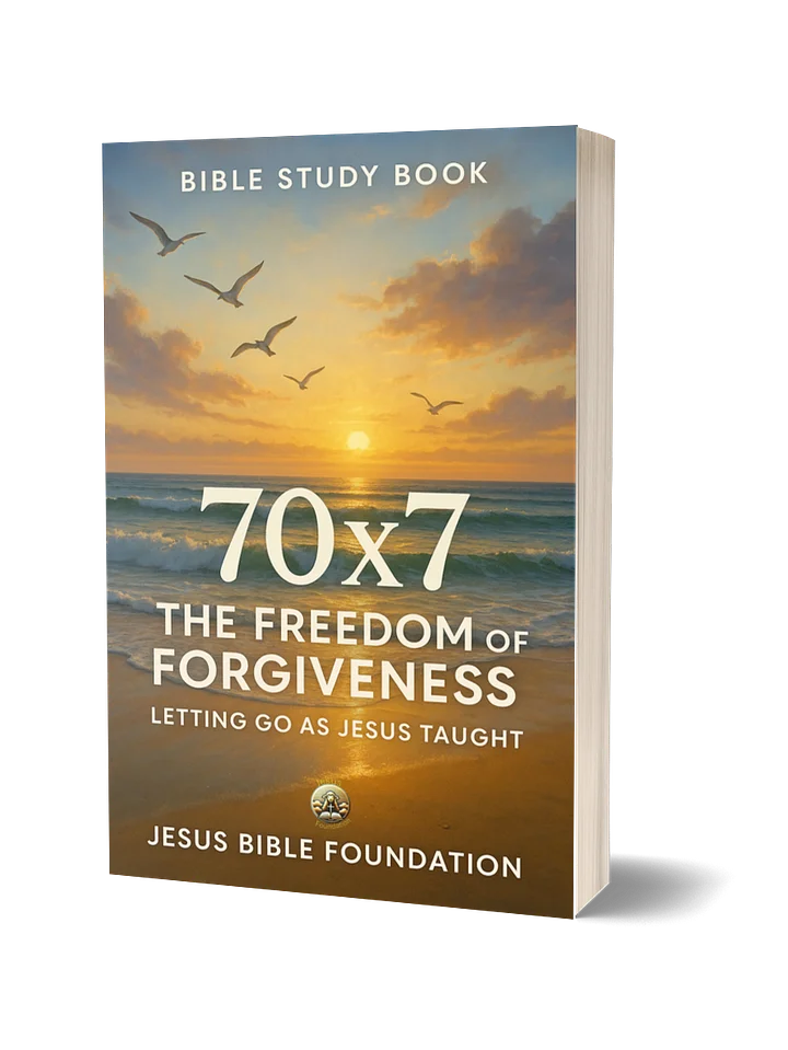 Bible study book 70×7 The Freedom of Forgiveness: Letting Go as Jesus Taught product image (1)