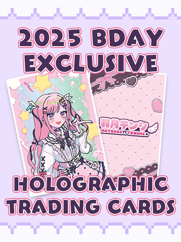 2025 Exclusive Tenshi Birthday Holographic Trading Card Packs (LIMITED EDITION) product image (1)