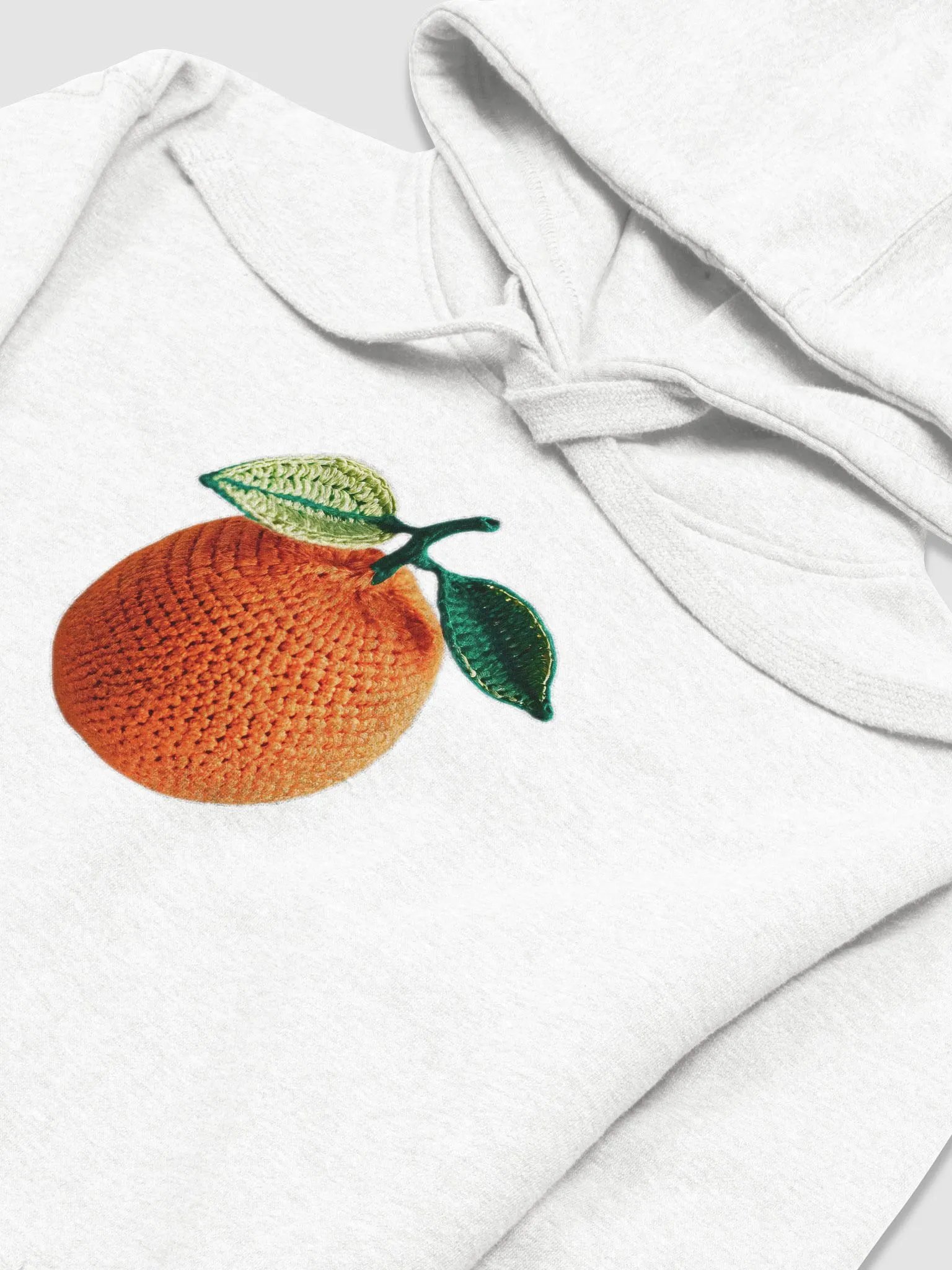 CozyAvocado Cotton Heritage Unisex Premium Hoodie Orange #15 product image (3)