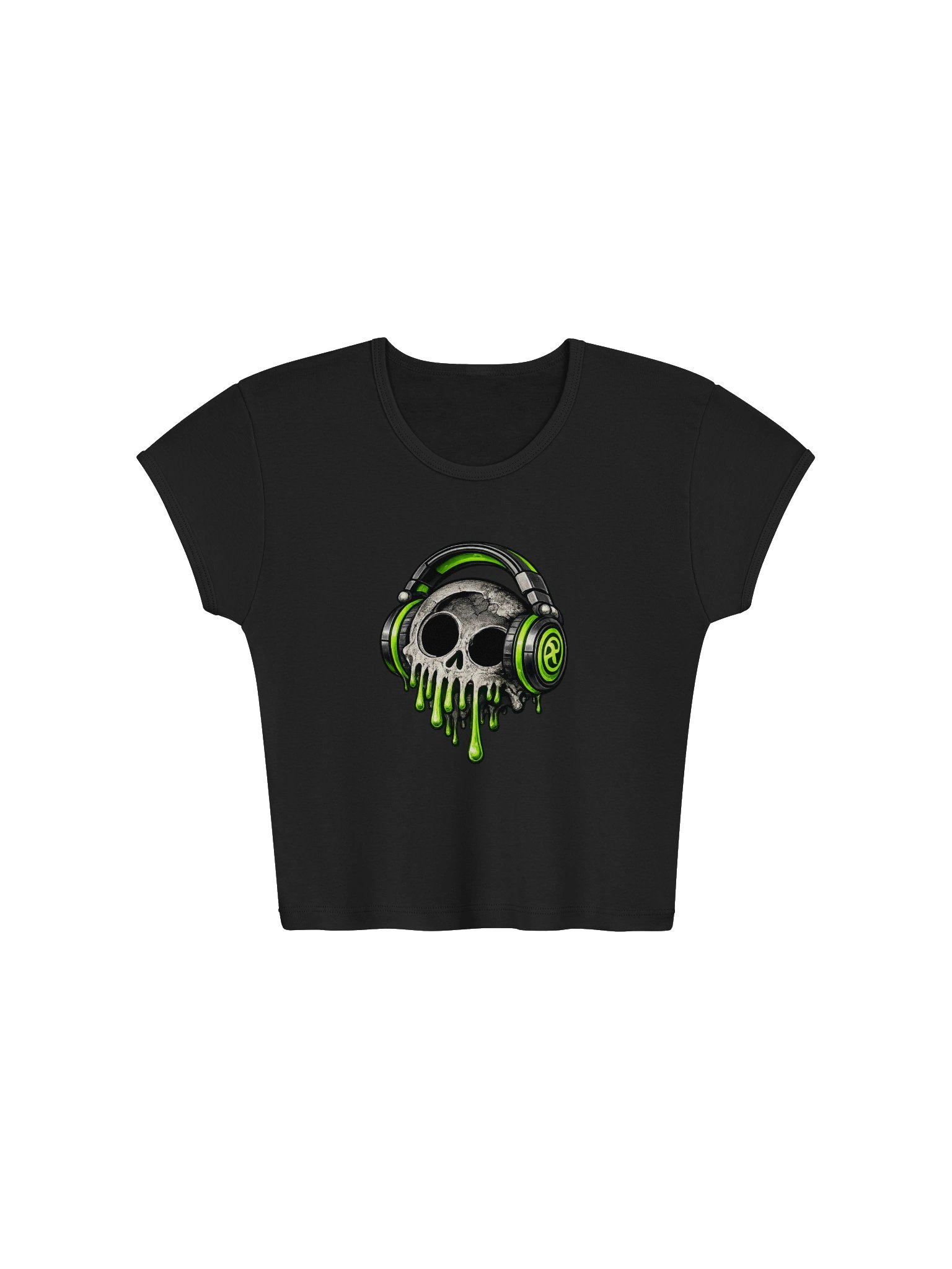 DJ Skull Baby Tee product image (3)