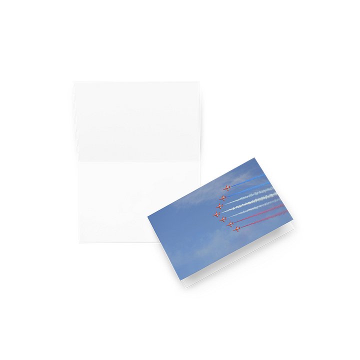 Red Arrows Fly Over (Greeting Card) product image (2)