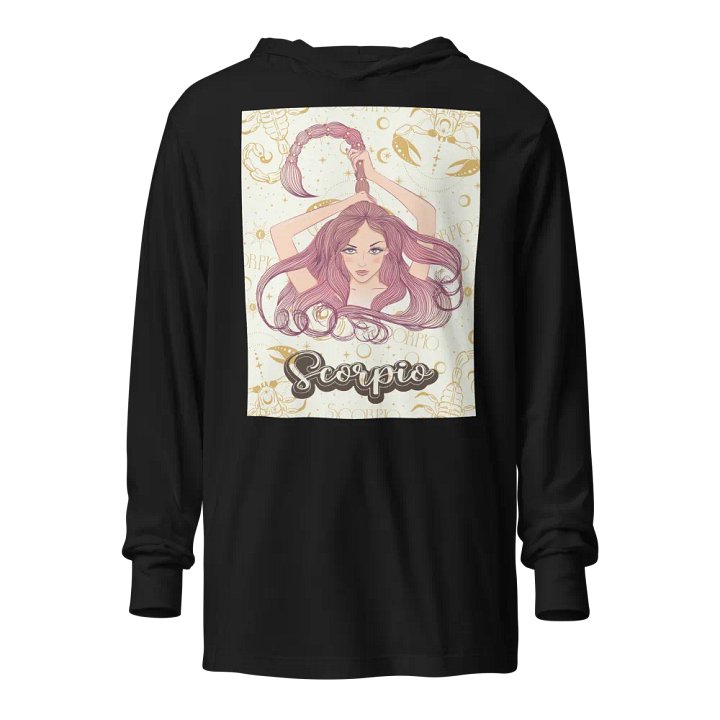 Scorpio Uni-Sex Hooded Tee product image (1)