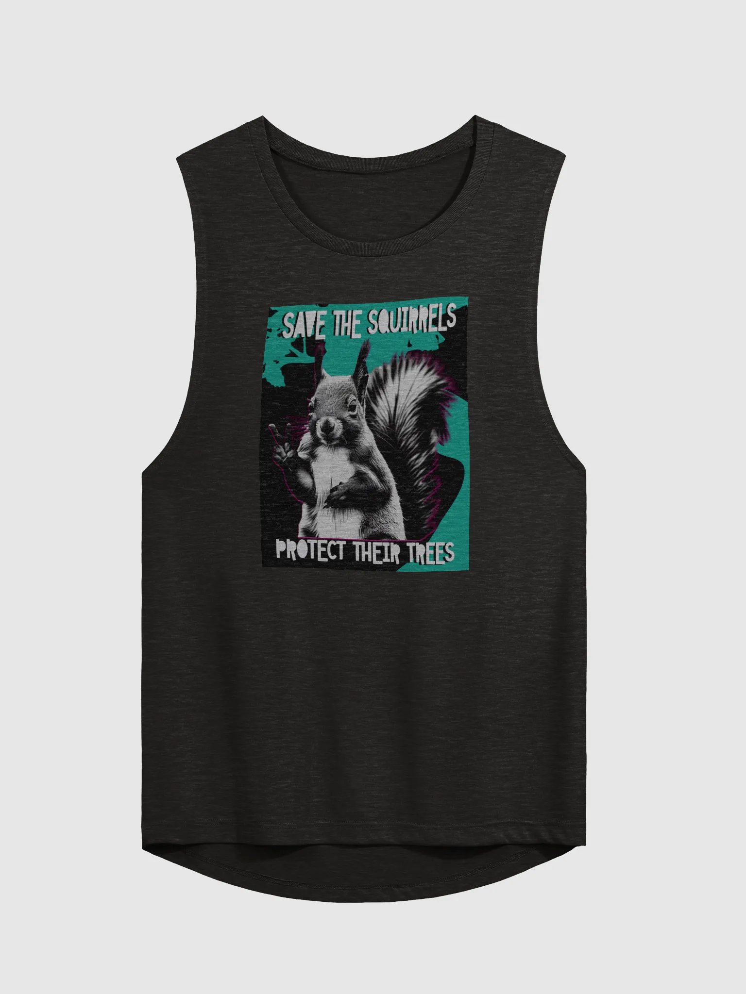 Peaceful Squirrel Flowy Tank product image (1)