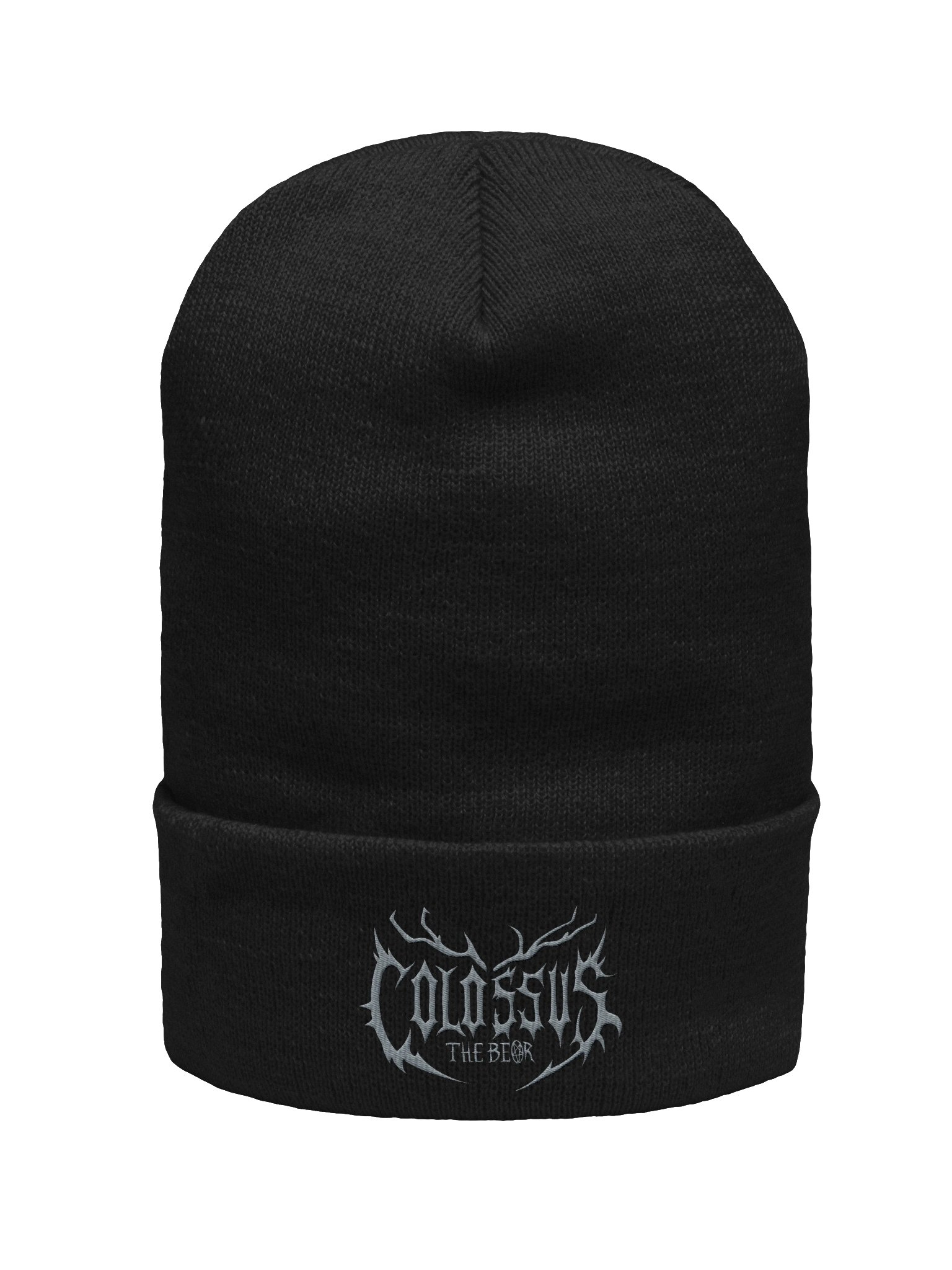 Colossus the Bear Beanie - Grey Logo product image (1)