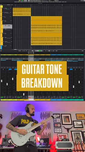 A little insight into how I’m dialing in guitar tones for the @harleesnowofficial project.
This is still in the production st...