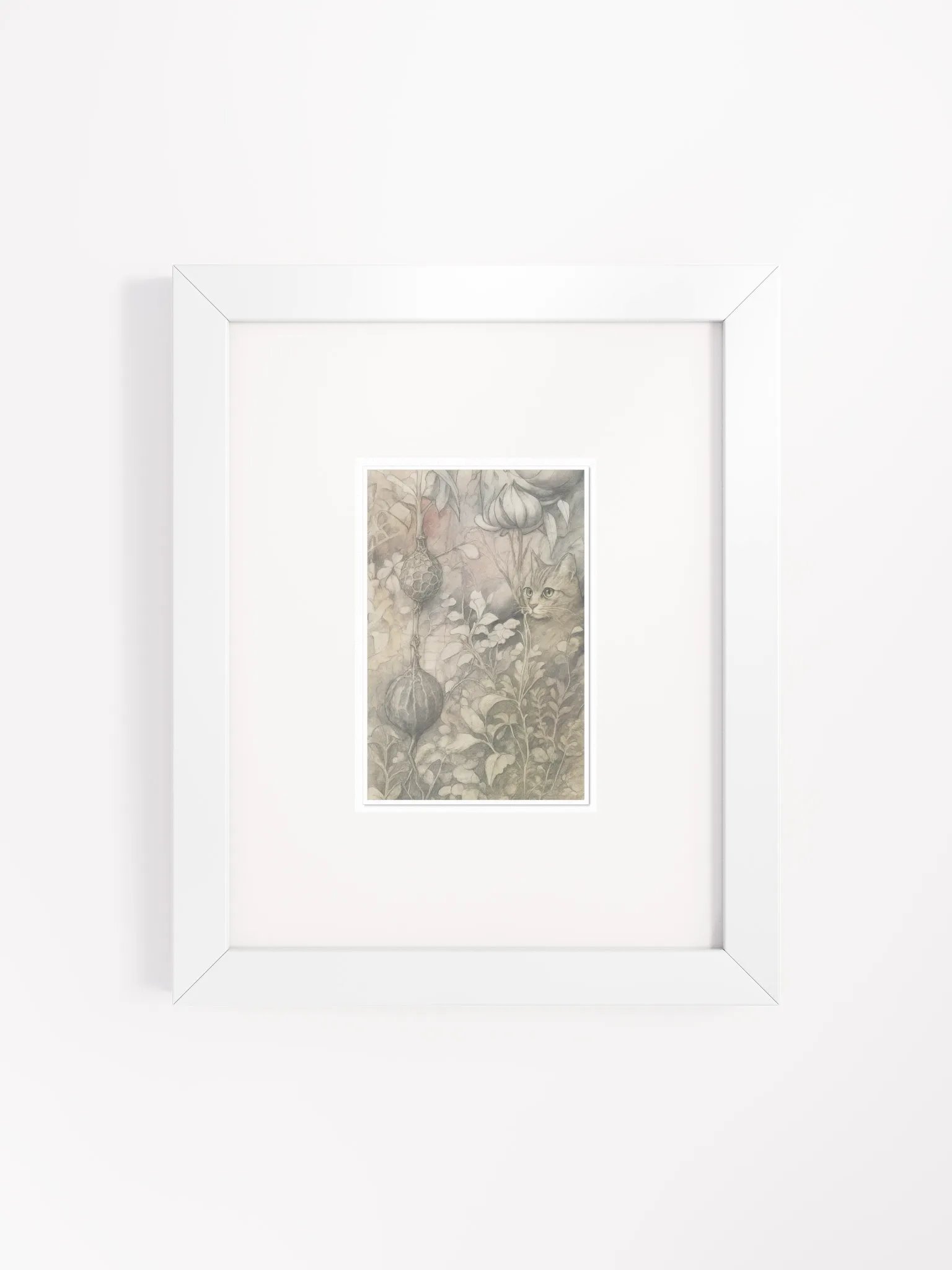 The Secret Garden Sketchbook Artprint Framed product image (4)