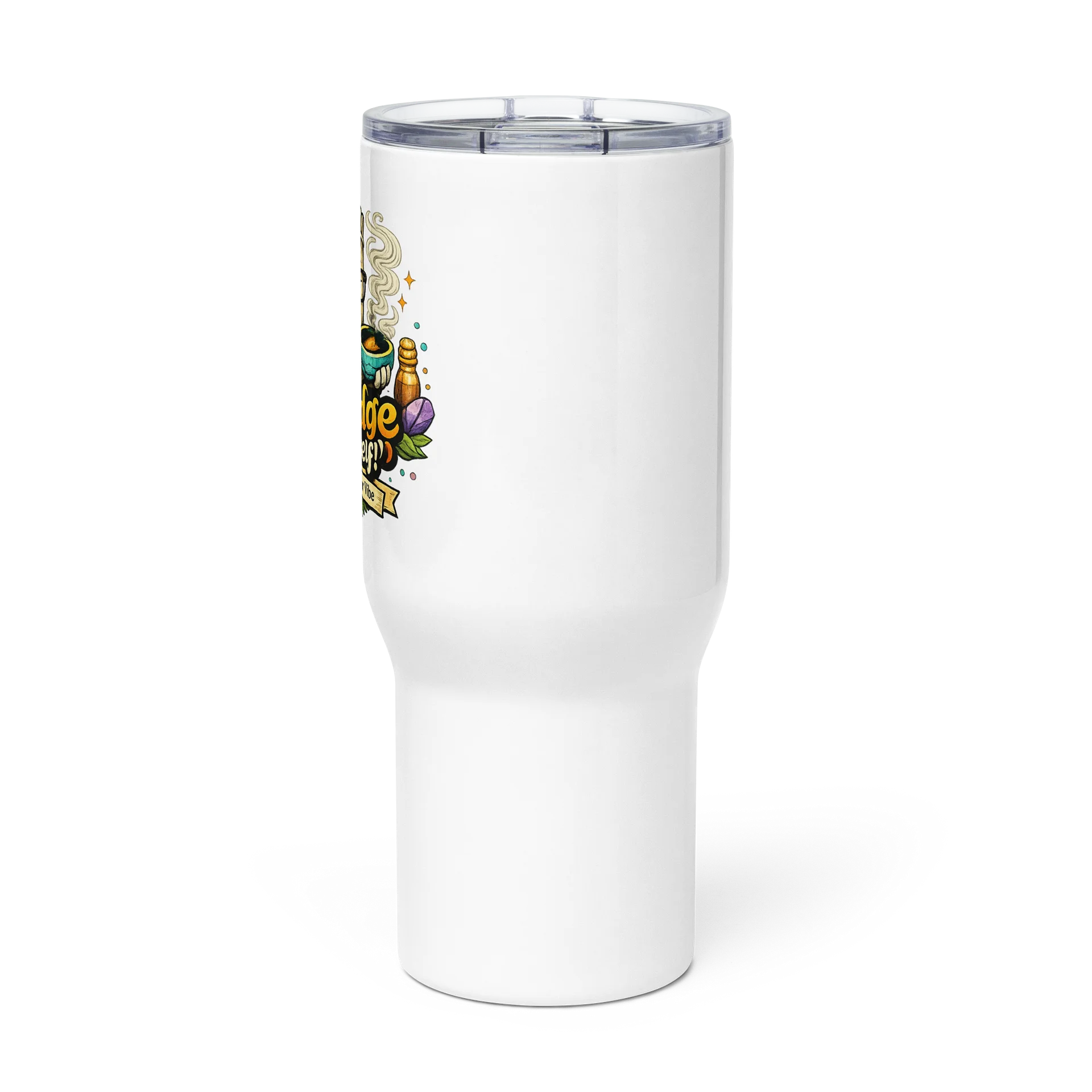 Product Title "Go Smudge Yourself | Smudgy the Sage Travel Mug product image (2)