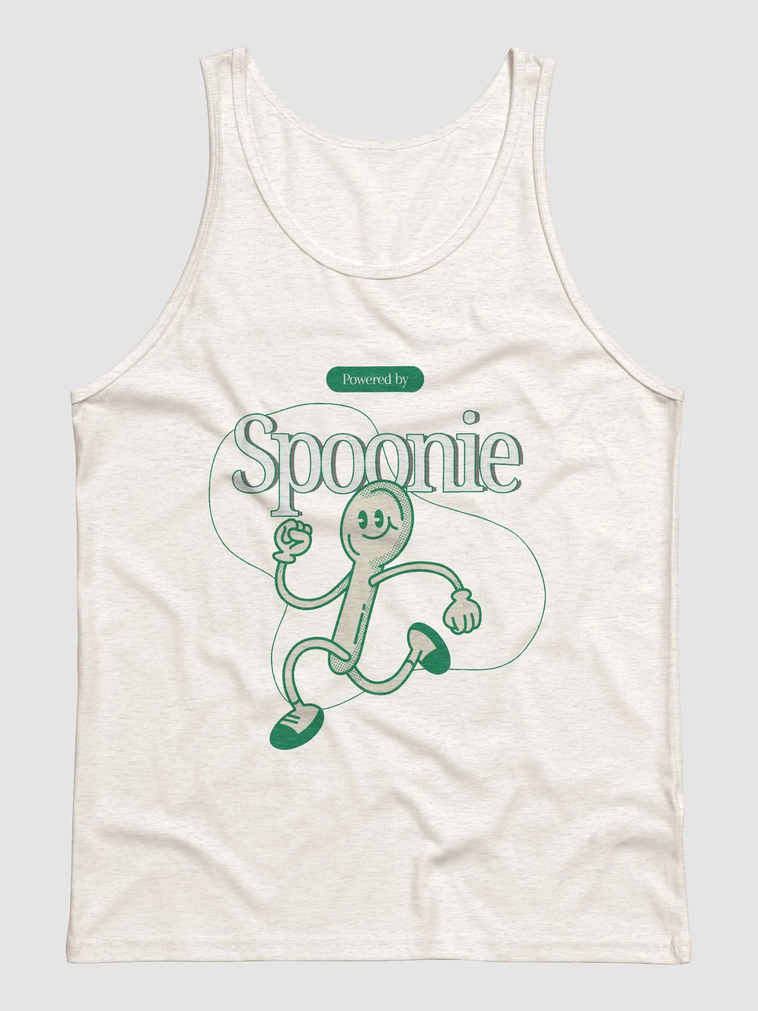 POWERED BY SPOONIE jersey tank product image (33)