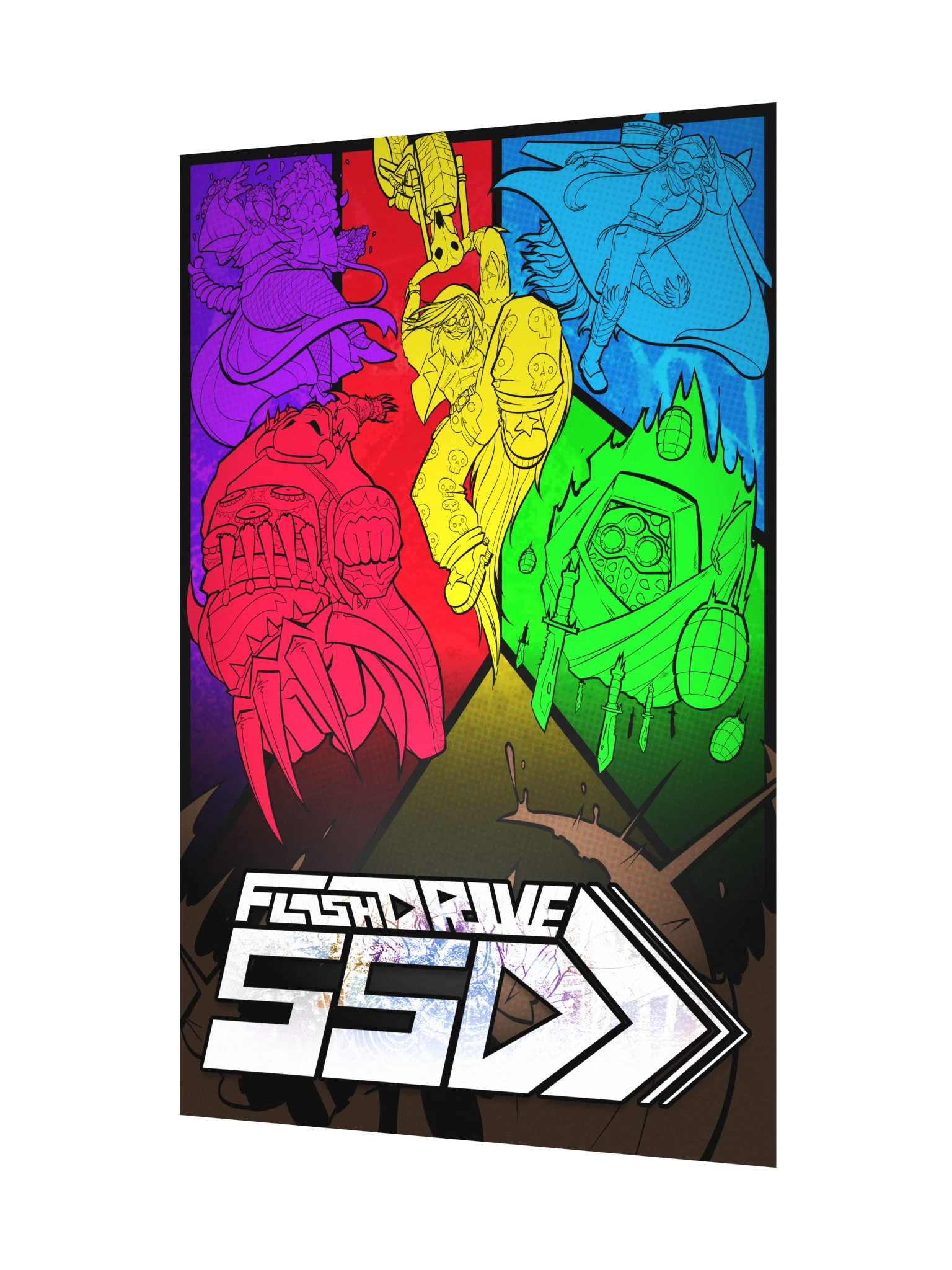 FlashDrive: SSD One Year Anniversary Poster! product image (6)