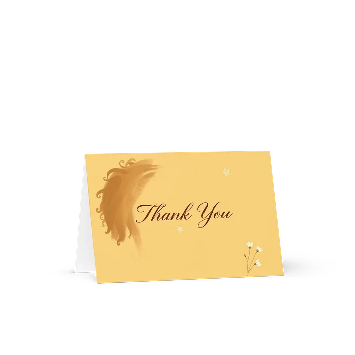 Elegant Thank You Greeting Card product image (1)