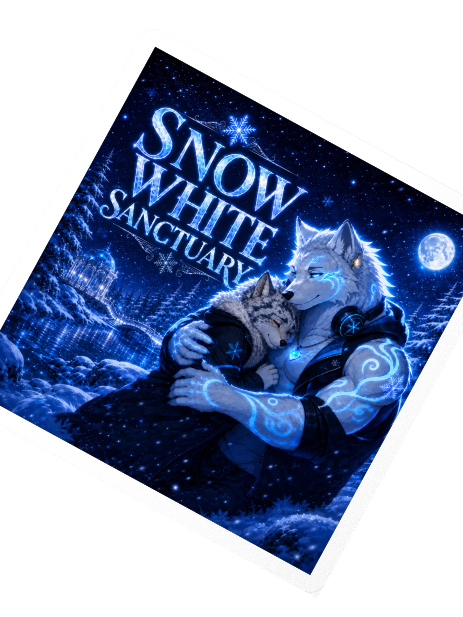 Snow White Sanctuary Sticker product image (2)