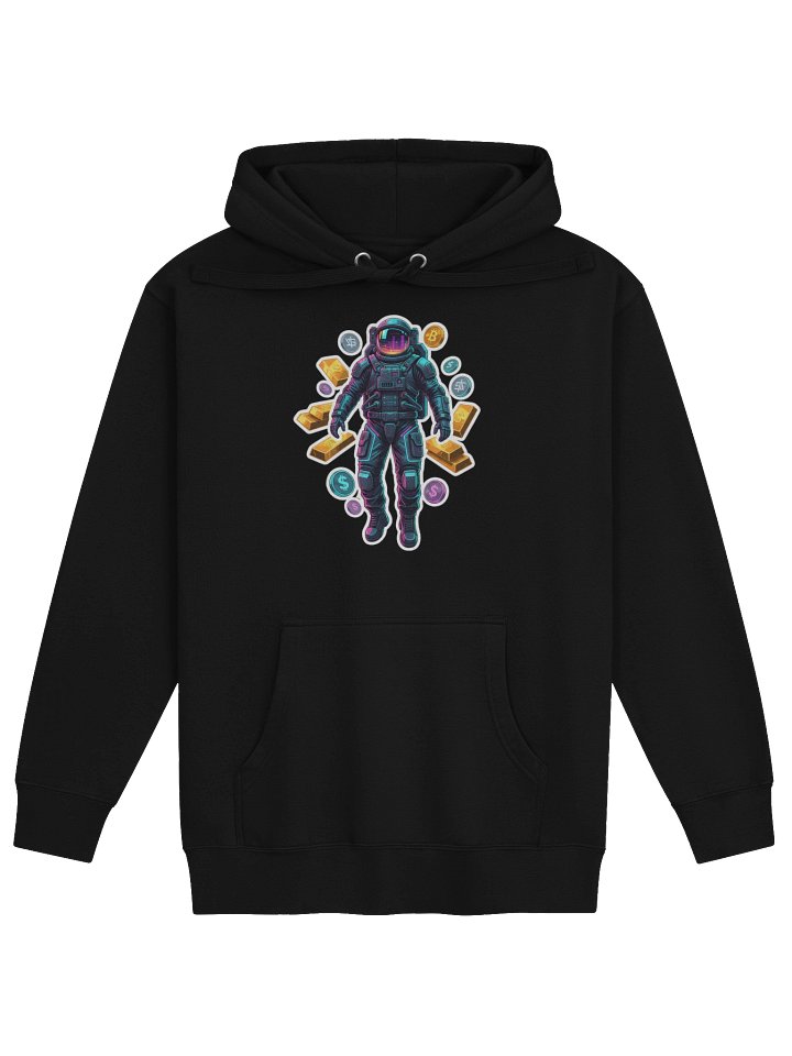 Astronaut Gold Silver Bitcoin product image (1)