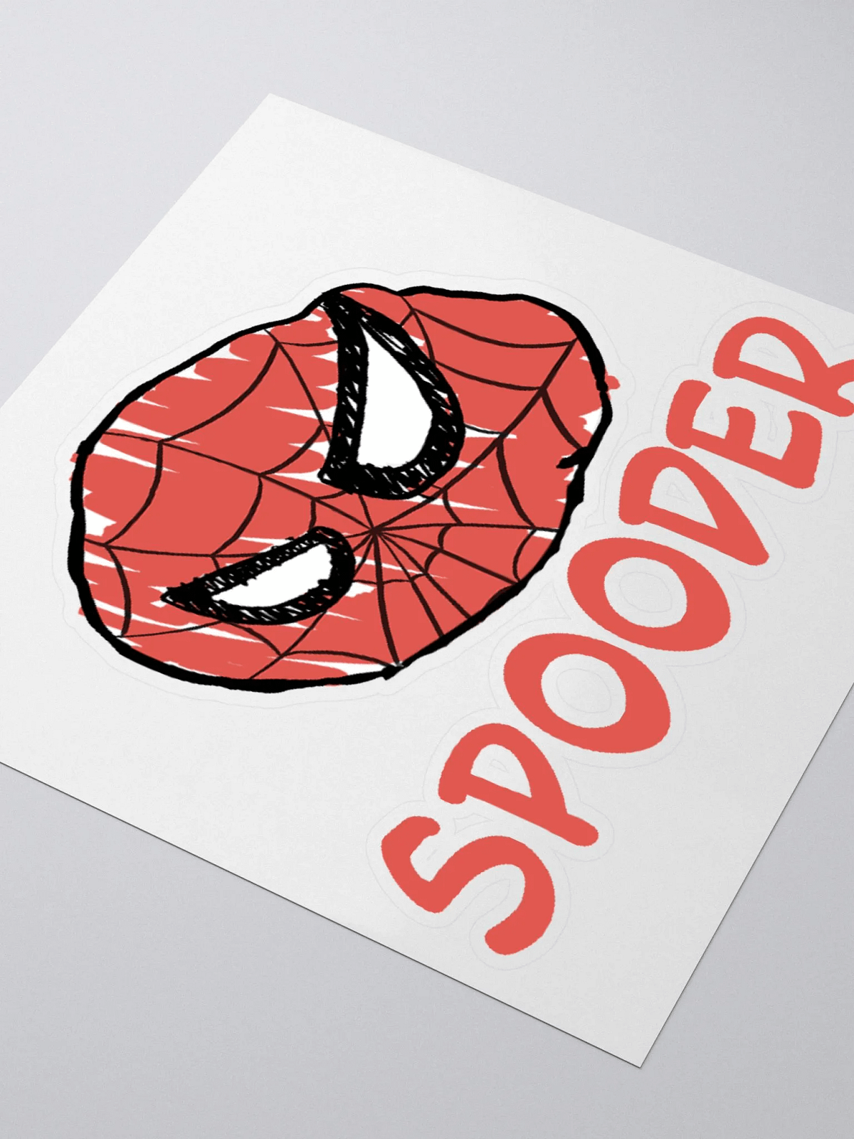 Sploder Logo. Time Spooder-Stickers | Laugh Over Life