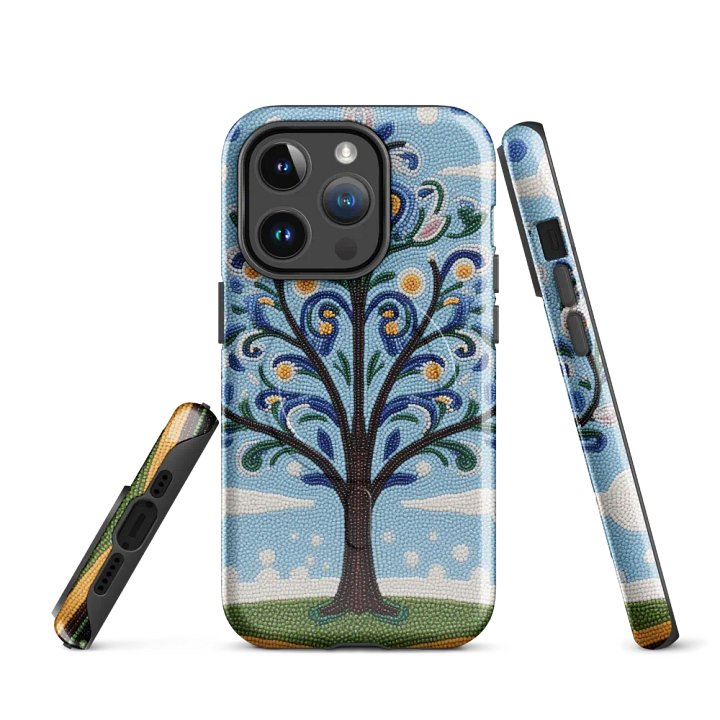 Swirly Tree iPhone® Tough Case product image (3)