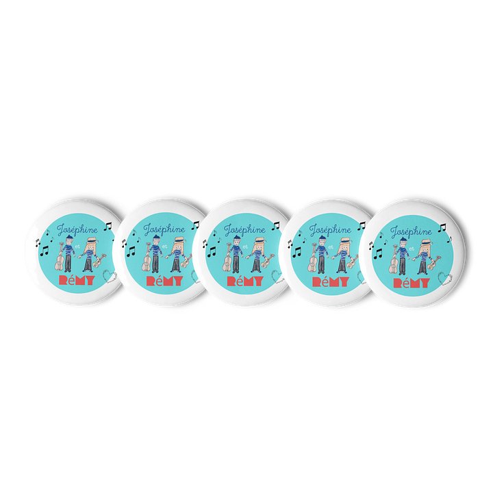 Melodic Duo Pin Button Set product image (1)