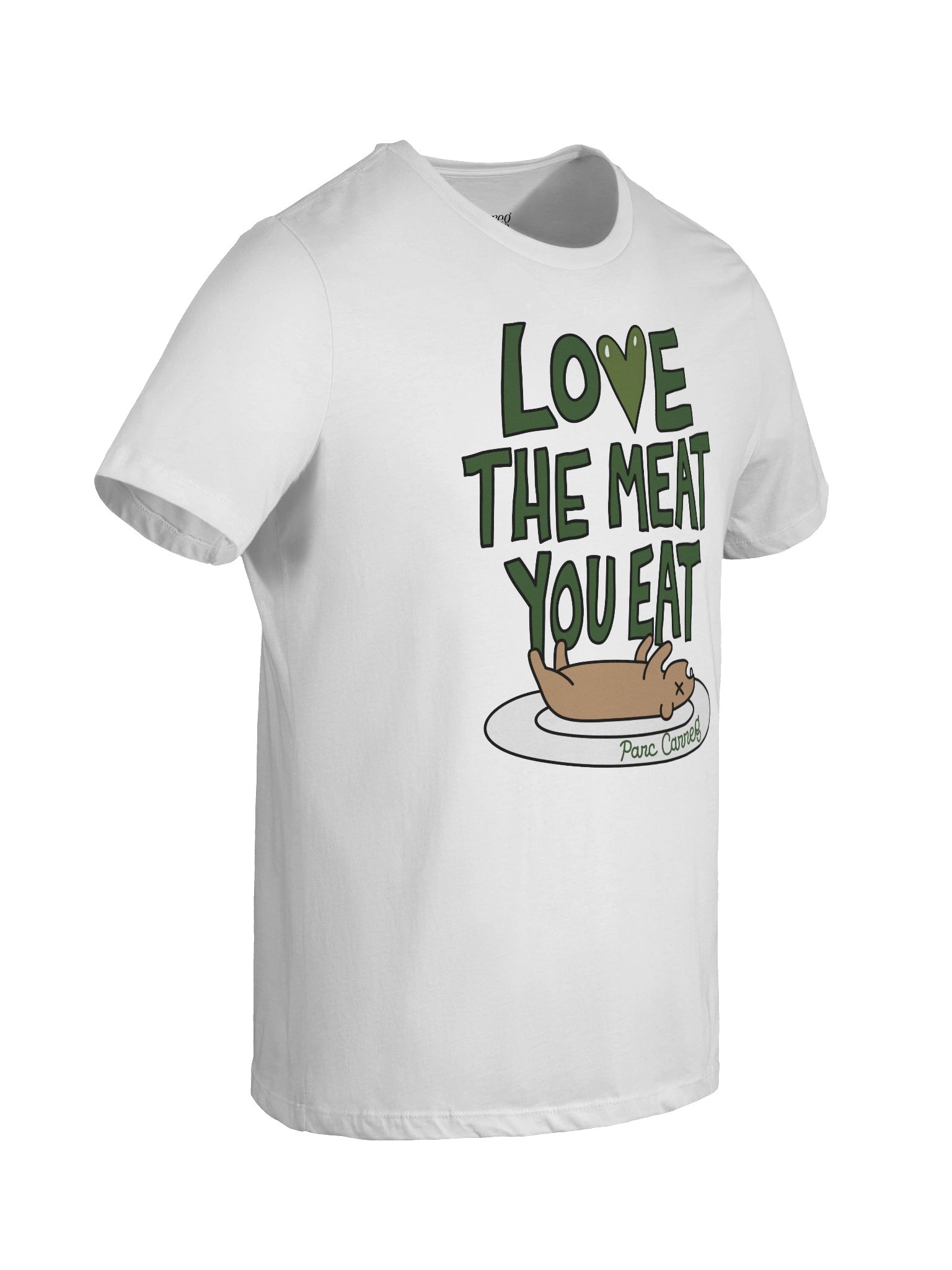 Love the Meat You Eat Womens Tee by Parc Carreg product image (29)