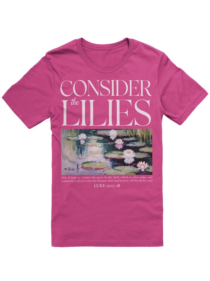 Consider The Lilies Women's Tee product image (1)