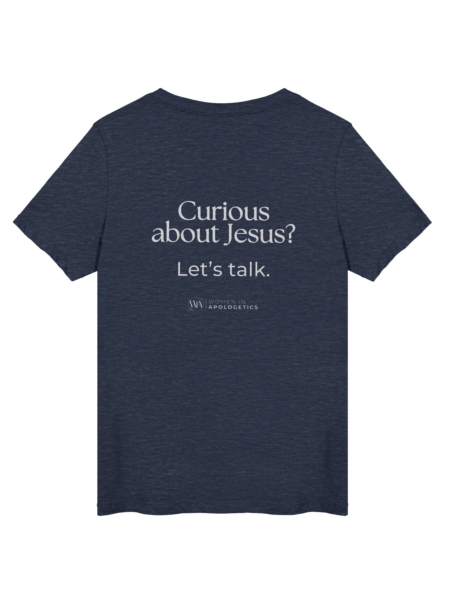 Ask Me About Jesus Relaxed V-Neck product image (1)
