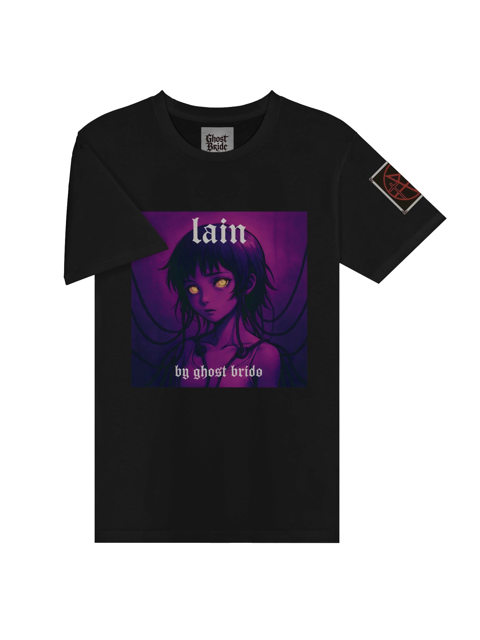 ghost bride official lain t-shirt product image (3)